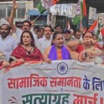 खड़गे की रैली के बाद ‘शुद्धिकरण’ पर सियासत तेज, काशीपुर में कांग्रेस की पदयात्रा।