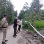 हादसा समझ रही थी पुलिस, गले पर मिले संदिग्ध निशान; हत्या की आशंका, फॉरेनसिक टीम ने जुटाये साक्ष्य।